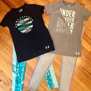 Under Armour T-shirt & Leggings Bundle